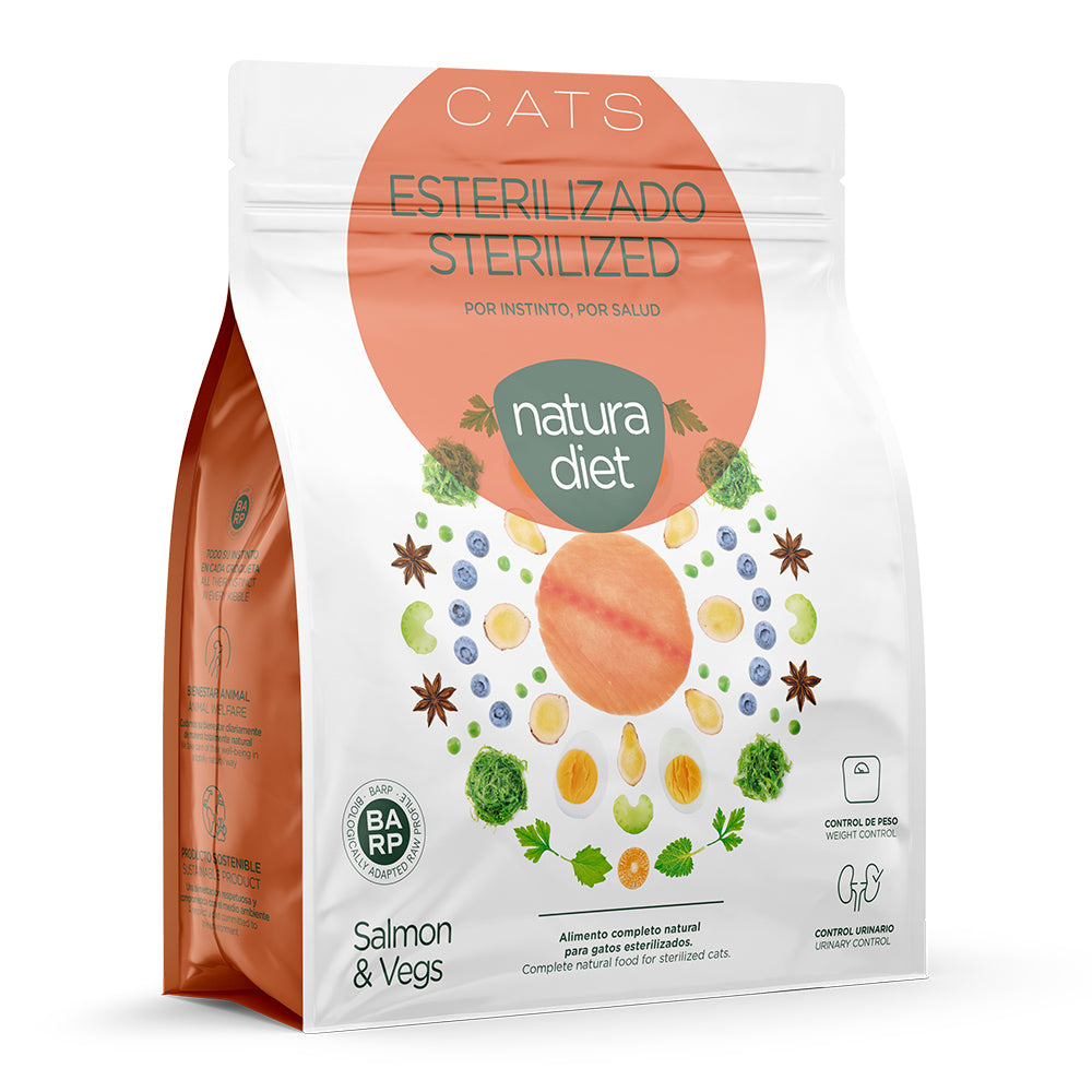 natura diet cat sterilized salmon