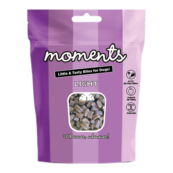 moments dog light 60 g - cx 12 un.