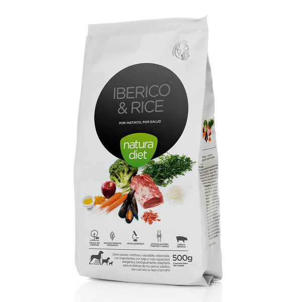 natura diet ibérico & rice #variant:500 gr
