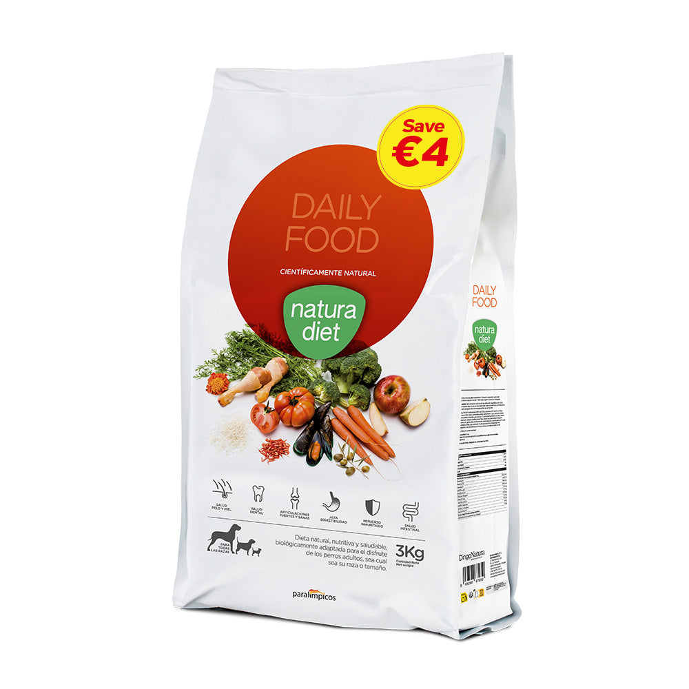 natura diet daily food 3 kg (promo -4€)