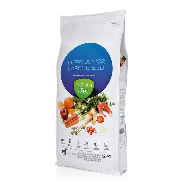natura diet puppy junior large breed