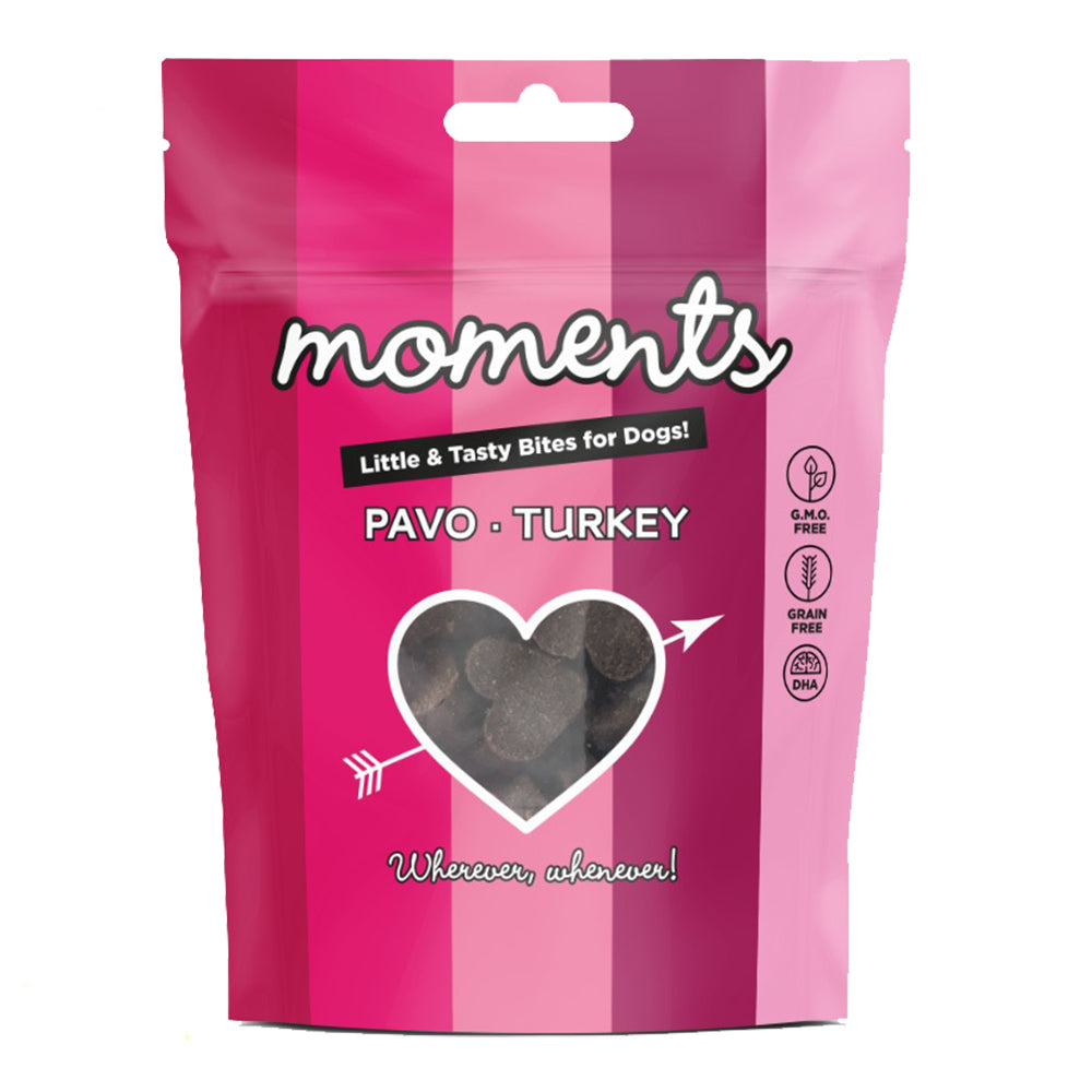 moments dog turkey 60 g - cx 12 un.