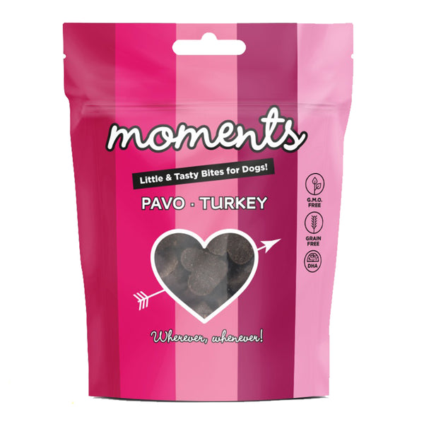moments dog turkey 60 g - cx 12 un.