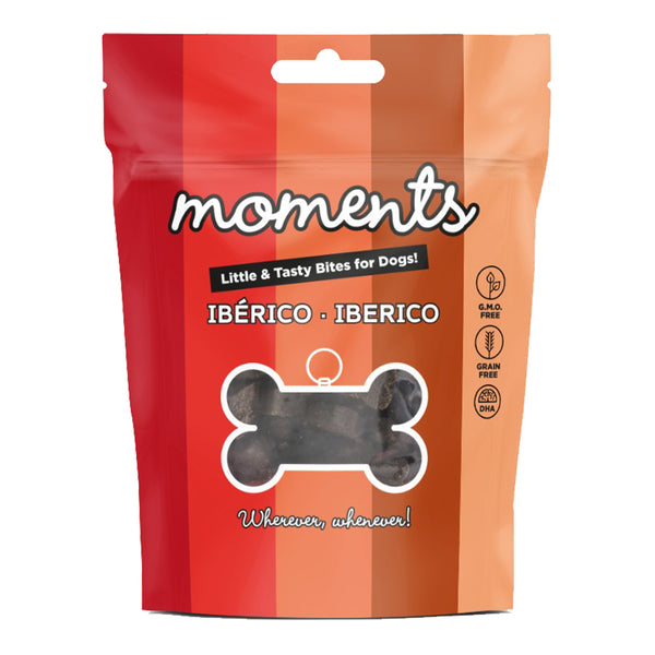 moments dog iberico 60 g - cx 12 un.