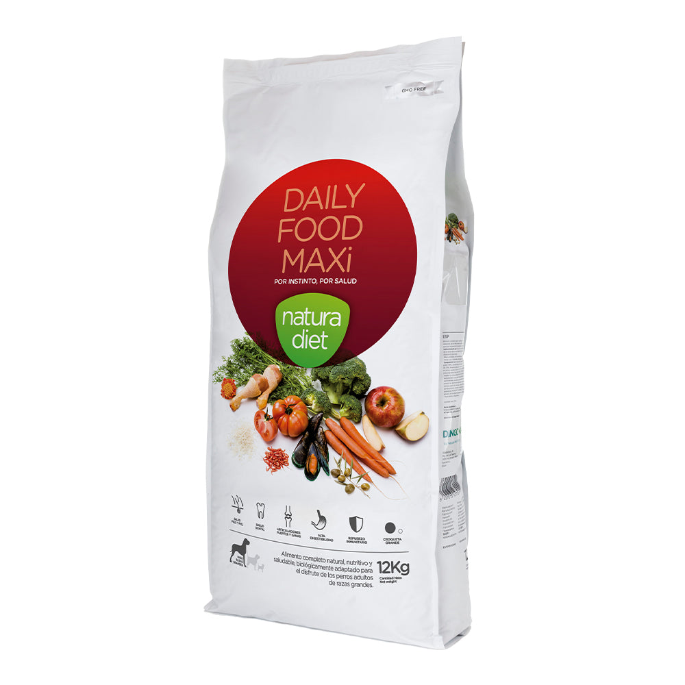 natura diet daily food maxi 12 kg