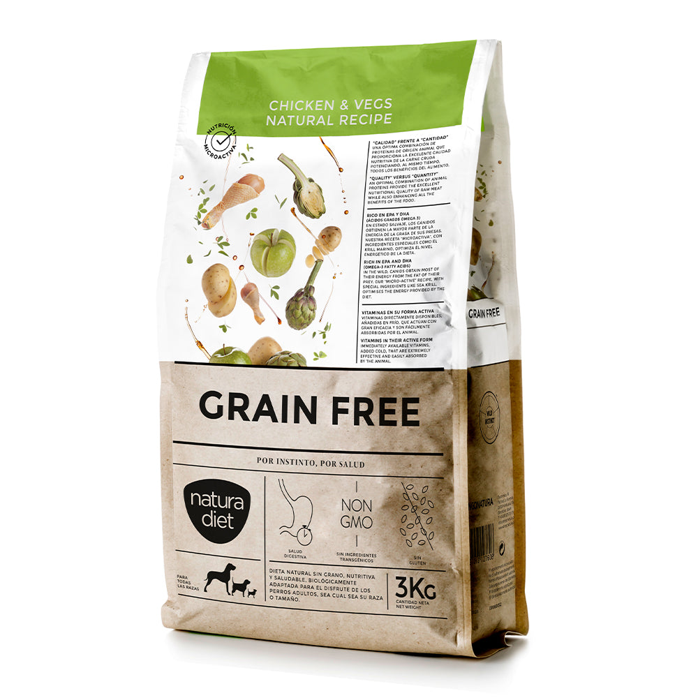 natura diet grain free chicken & vegs