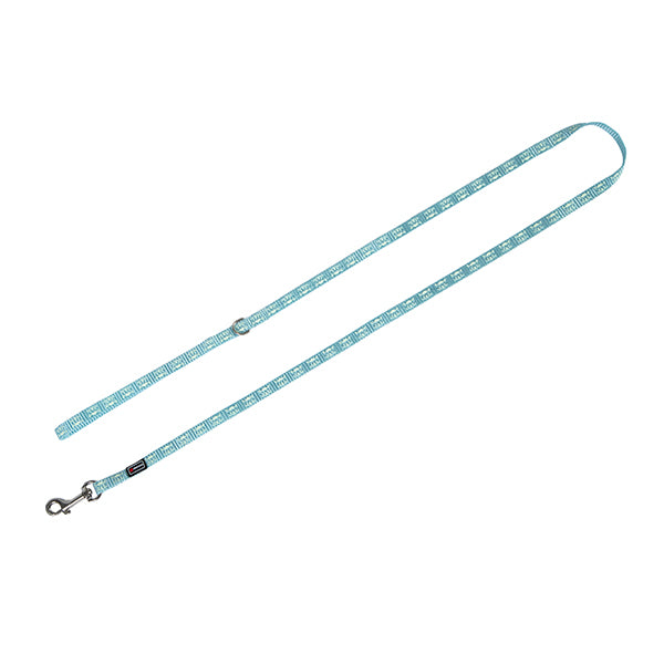 trela p/ gato refletora - 10mm x 120cm #variant:Azul