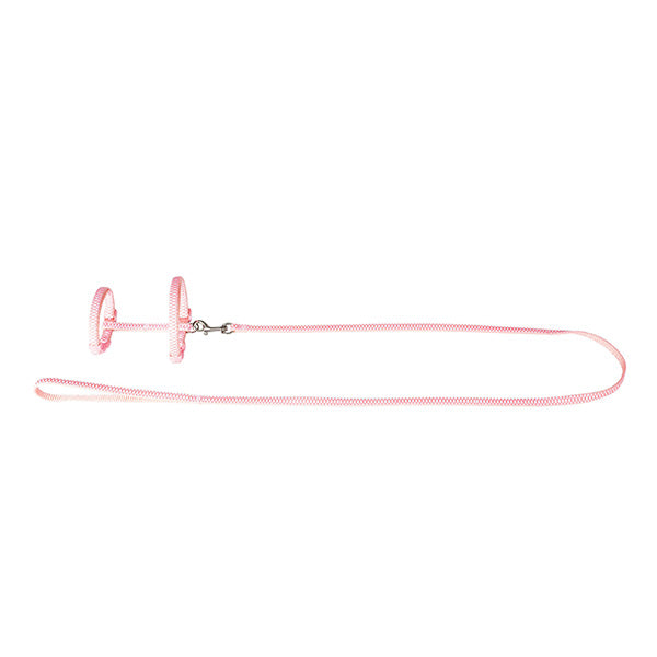 kit peitoral+trela gato - 10mmx120cm 25/30cm-25/40