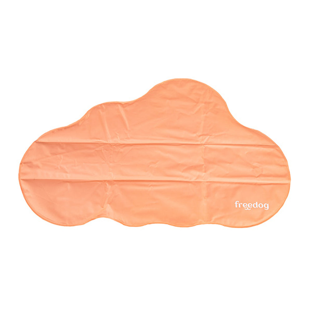 freedog cooling mat nuvem - 50 x 30cm - orange sunset