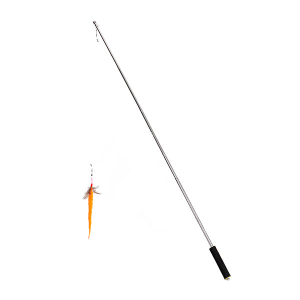 brinquedo gato - stick telescópico - 25-120cm