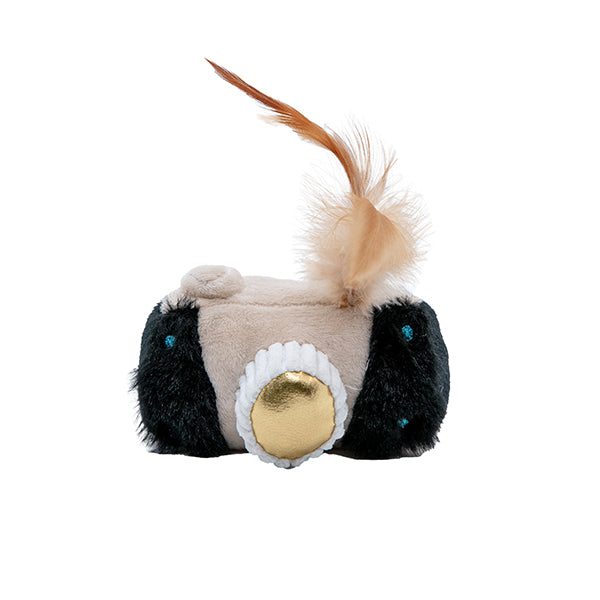 brinquedo gato "photo camera" c/ catnip - 6x15 cm