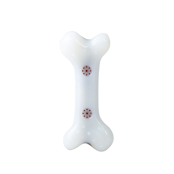 brinquedo osso rigído nylon - sabor a carne - 21cm