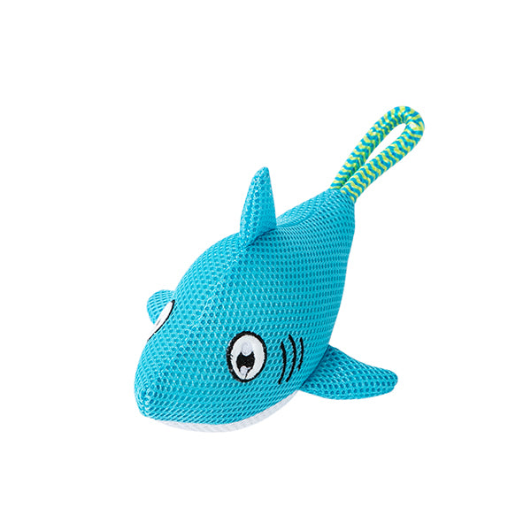 brinquedo peluche flutuante "baby shark" - 30x13,5 cm