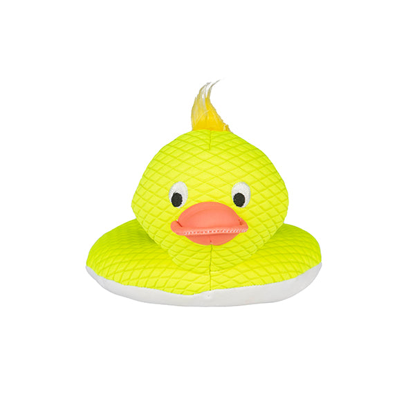 brinquedo flutuante "security duck" com som 19,5 x 15 cm