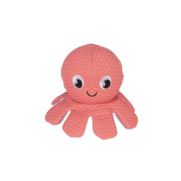 brinquedo flutuante "reddy octupus" com bola de som 16 x 9,5 cm
