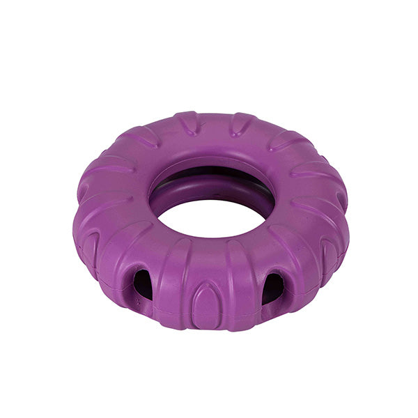 brinquedo borracha - heavy duty violeta - 11,3x11,3x4 cm