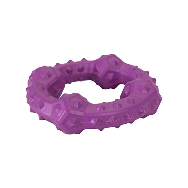 brinquedo borracha - roundabout violeta - 11,4x11,4x3 cm