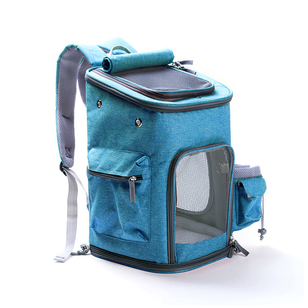 transportadora mochila k2 pro #variant:Turquesa
