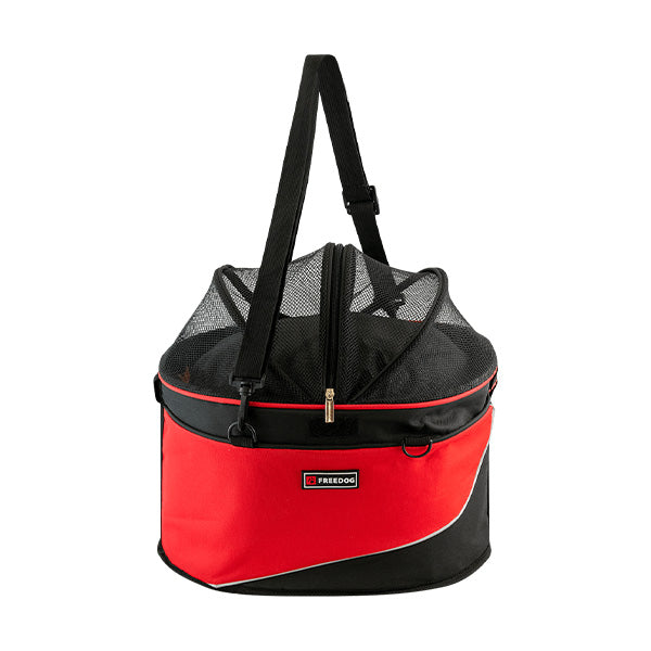 transportadora bike bag vermelho - 38x28x36 cm