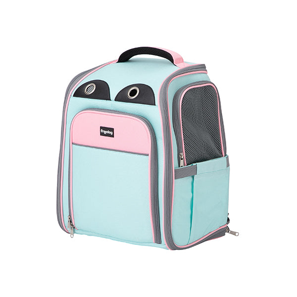 transportadora mochila fuji - 42x39x26 #variant:Rosa / Azul
