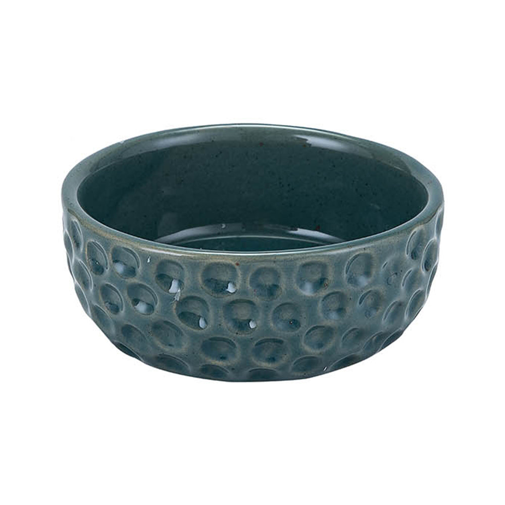 comedouro moon - blue 12x12x5 cm (250ml)
