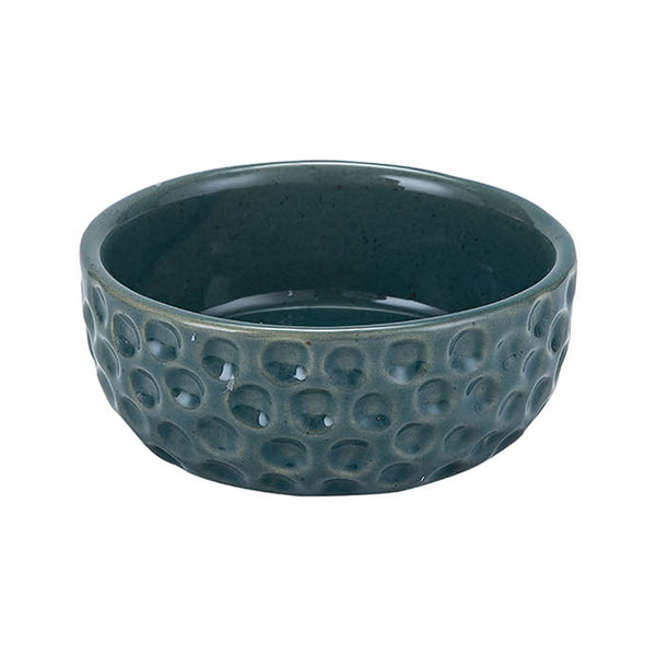 comedouro moon - blue 12x12x5 cm (250ml)