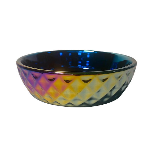 comedouro calisto - chrome 14x14x4 cm (250ml)