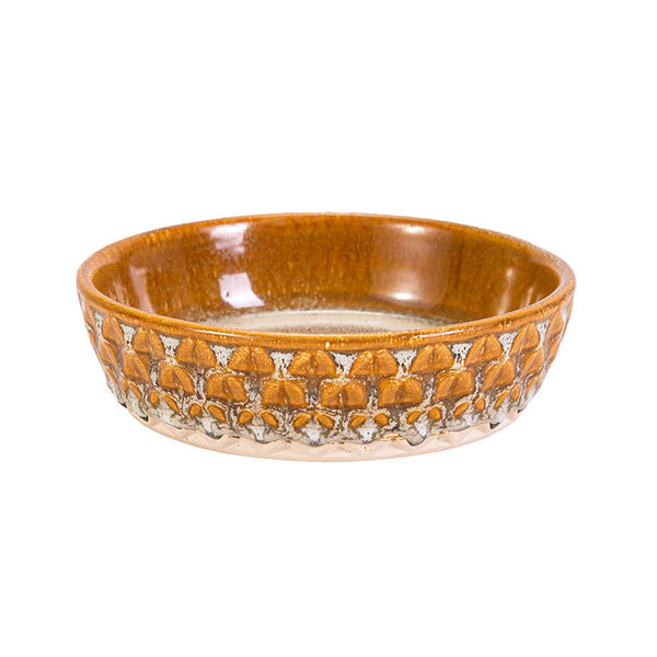 comedouro titan - rust 14x14x4 cm (250ml)