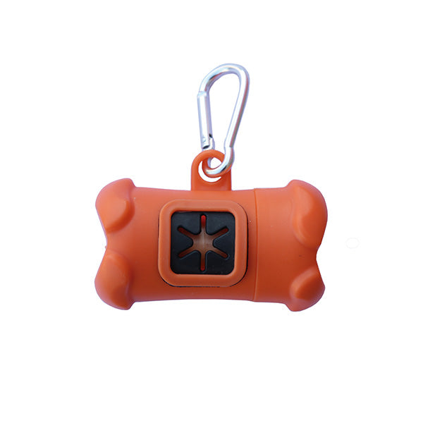 porta-sacos p/ dejectos #variant:Laranja