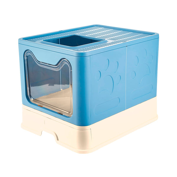 wc fechado lumobox - dusty blue - 51x41x38 cm