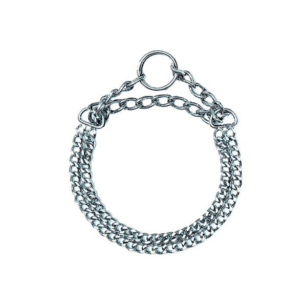 coleira corrente dupla estranguladora #variant:2,0 mm x 40cm