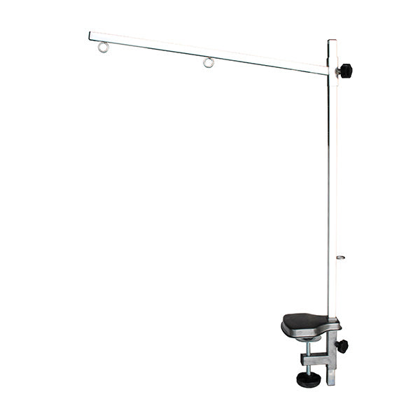groomtek - braço simples ajustável p/ mesa grooming - 70x100 cm