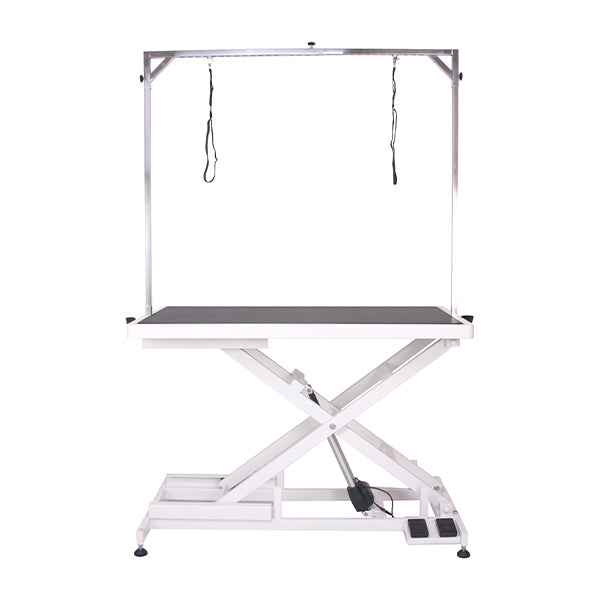 groomtek - mesa grooming elétrica premium - 124x66 cm