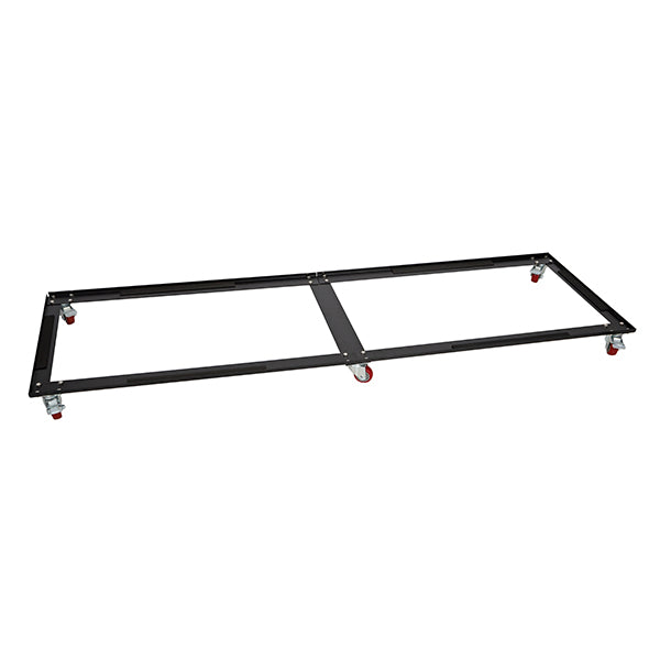 groomtek - base c/ 6 rodas p/ 2 jaulas (l)