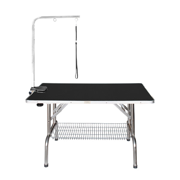 groomtek - mesa grooming desmontável - 87x52x78 cm