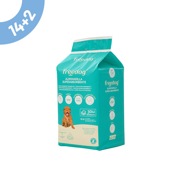 pack tapetes super absorventes 60x90cm - 10 un - 14+2 oferta