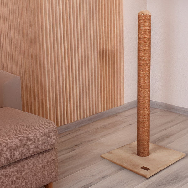 pawppin' - arranhador "high-post" - 40x40x90 cm - bege